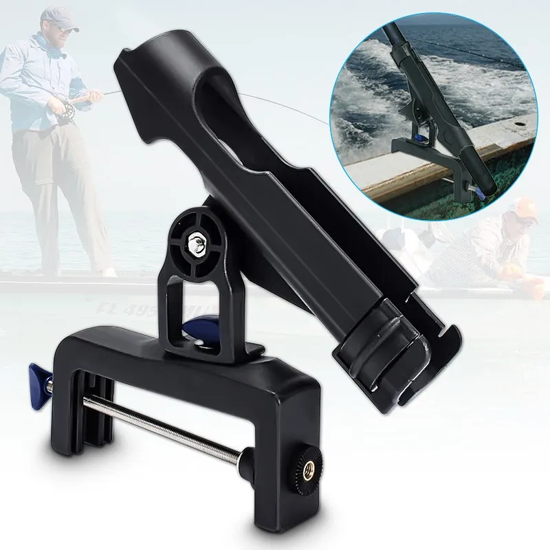 

360 Degree Fishing Pole Saltwater Freshwater Sea Boat fishing rod support boat Fishing rod holder Tackle