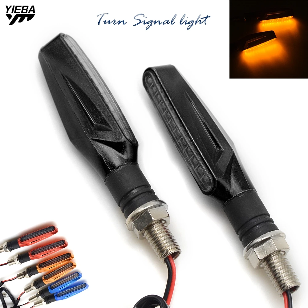 

Universal Motorcycle LED Flexible Turn Signal Indicator Amber Light FOR BUELL 1125CR 1125R M2 Cyclone Ulysses XB12X XB12R Z800