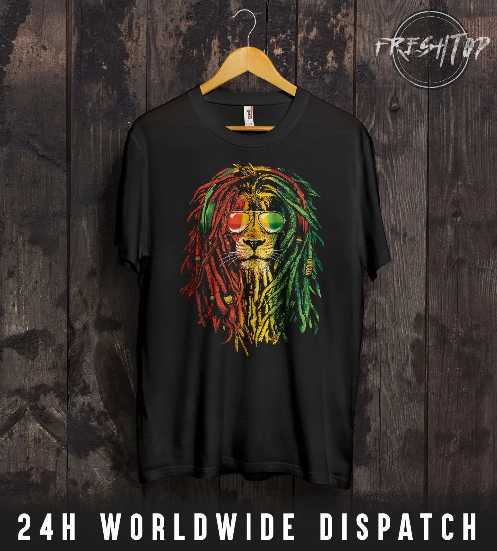 Rasta Регги Лев футболка Мари Хуана растафаринизм Боб Марли One Love Jamaica новые мужчины
