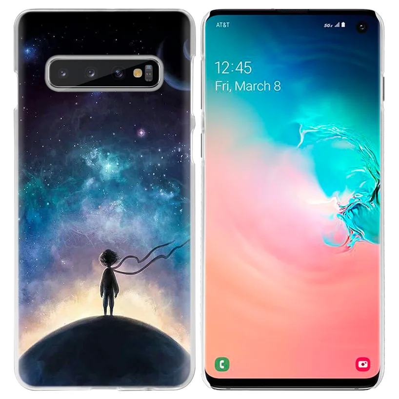 С принтом «Маленький принц», чехол для samsung Galaxy S10 5G S10e S9 S8 M30 M20 M10 J4 J6 плюс J8 Note 8 9 прозрачный жесткий чехол из ПК для телефона