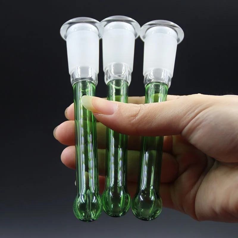 Green Color Glass Downstem 14.4mm and 18.8mm Colorful Downstems