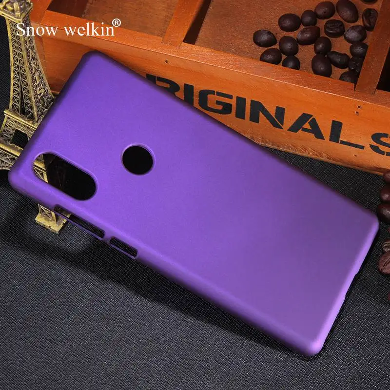 Snow Welkin Mi Mix 2S Multi Colors Luxury Rubberized Matte Plastic Hard Case Cover For Xiaomi Mi Mix 2S 5.99" Back Phone Cases