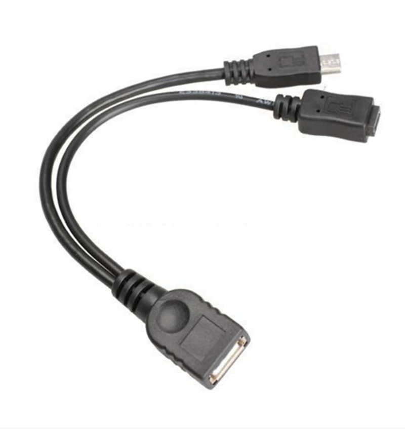 10pcs USB Type A Female to Micro USB Male Host OTG with Micro USB