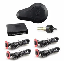 

New Reverse Video Parking Radar Aid System 4 Car Backup Sensors Radar Security Alarm Kit Beep Buzzer