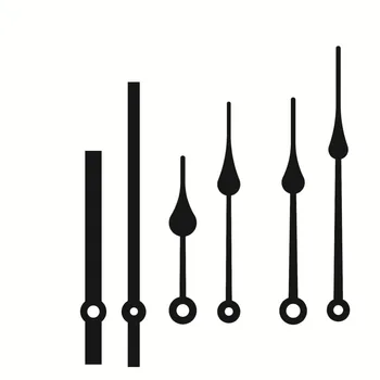 Online 100sets 28mm Shaft Silent Large Wall Clock Quartz Movement Mechanism Black And Red Hands Repair Kit Tool Set With Hook Saat