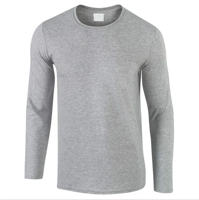 2018 Autumn New 100 Cotton T SHIRT Men, Ultra Low Price Long Sleeved
