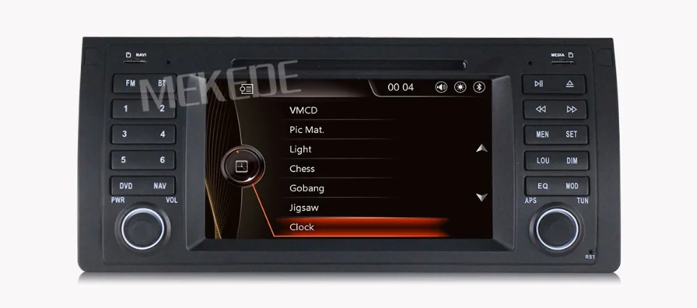 Sale Free shipping! Original UI Car dvd multimedia player radio For BMW E39 X5 E53 M5 With GPS Navi RDS USB SD FM BT Canbus E39 X5 M5 15