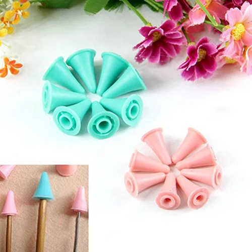 

16Pcs 2 Sizes Large Small Knitting Needle Point Protectors for Knit Craft Tool
