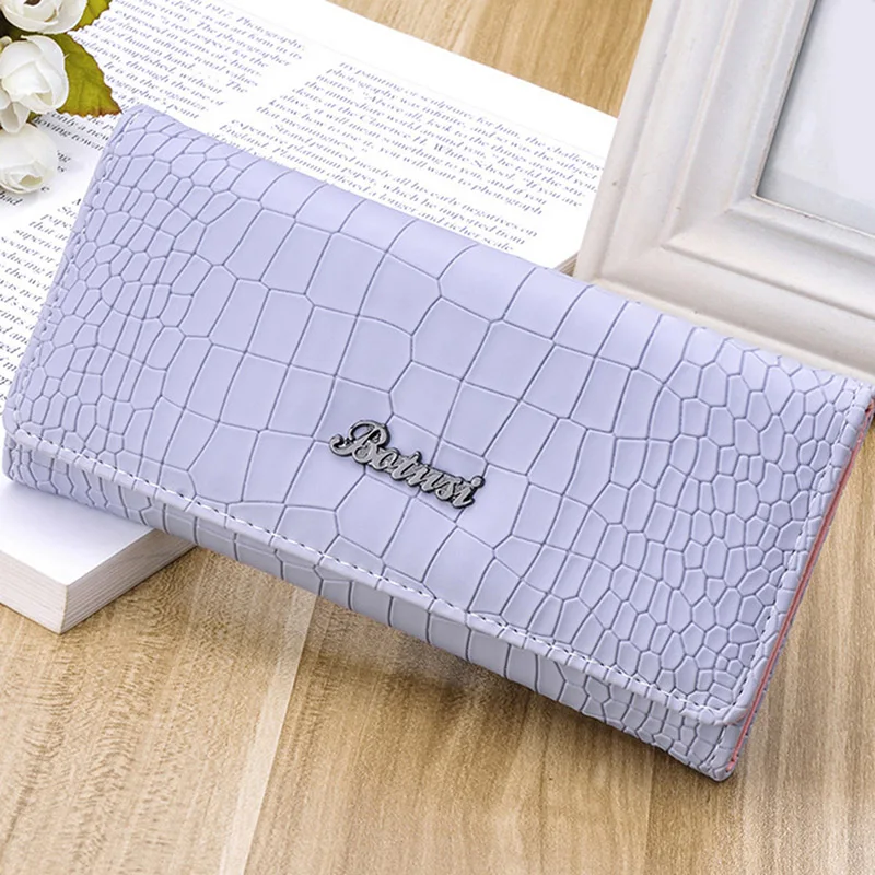 

Woman Wallet Clutch Stone Pattern Wallet Zipper Female Ladies Coin Change Bag Women Luxury Credit Phone Card Holder Coin Purses