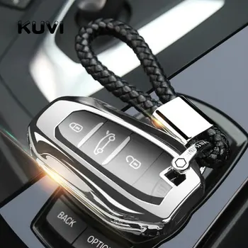 

New Tpu Car Key Case Cover Keyless Fob Shell Skin For 2018 2019 Peugeot 208 308 508 for Citroen C4 Picasso DS3 DS4 DS5 DS6