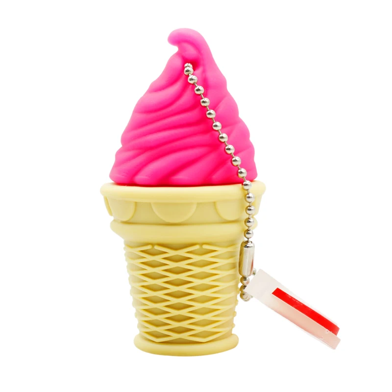 

Pen Drive Cartoon 4gb 8gb 16gb U disk 32gb pink Ice Cream Usb Flash Drives Flash Memory Stick Pendrive Mini Free Shipping