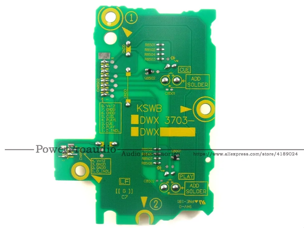 1 шт. DWX3703 Play Cue PCB control KSWB в сборе для Pioneer CDJ-2000NXS2 CDJ-TOUR1+ 10 шт. Buttom