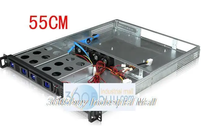 

1u server computer case 2 hard drive pc large-panel industrial computer case