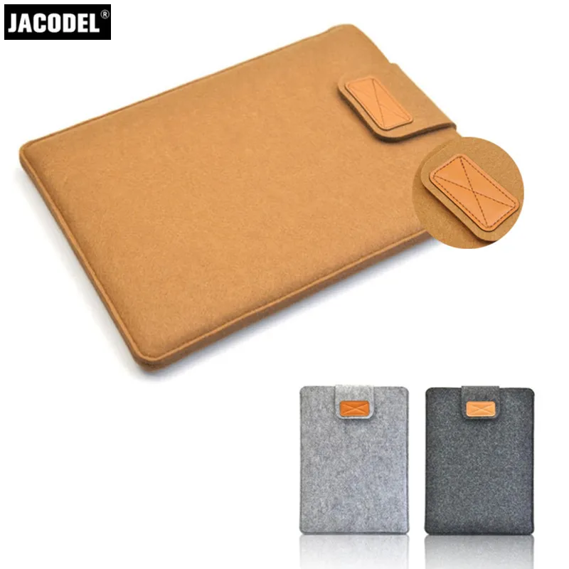 Jacodel Woolfelt чехол для ноутбука 13 14 15 16 17 Xiaomi Macbook Air Pro Asus Lenevo аксессуары сумки|laptop case|17