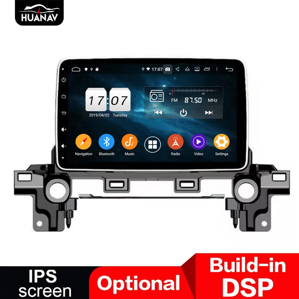 

DSP Android 9 Car DVD Player GPS navigation For Mazda CX-5 2017 2018 Car auto radio stereo multimedia player head unit Video DIN
