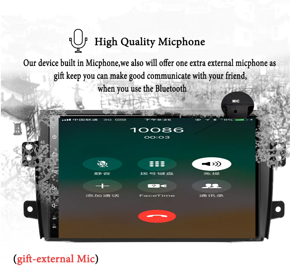 Best 9" 2 din 1024*600 Android 9.1 Car Radio dvd for Suzuki SX4 2006-2013 gps navigation video audio Carplay Multimedia player stereo 2
