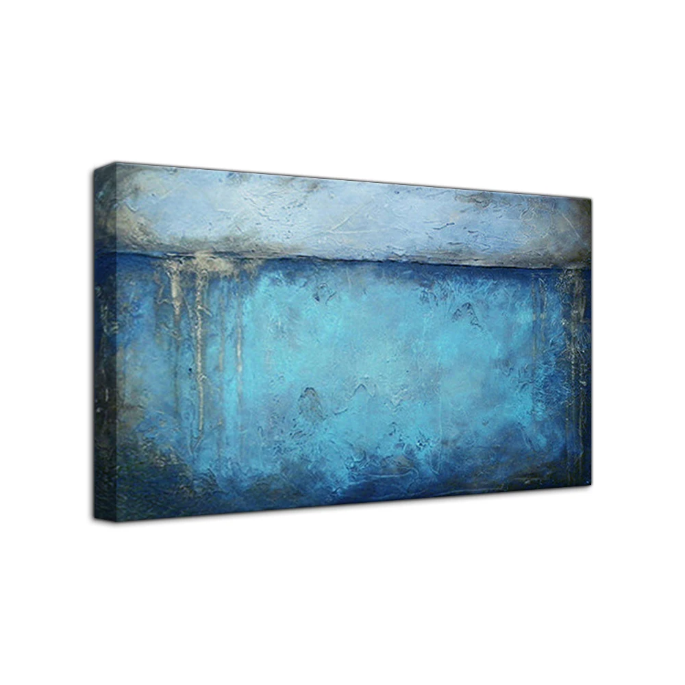 Modern-Abstract-Blue-Oil-Painting-Large-Canvas-Art-Wall-Mural-Picture-Decoration-No-frame (4)