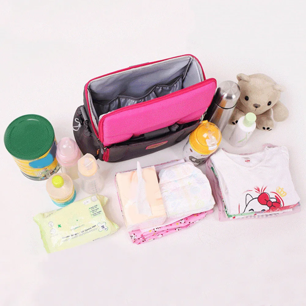 

Multifunctional Portable Baby Booster Seats Diaper For Mom Baby Chair Feeding Foldable Bag Diaper Backpack