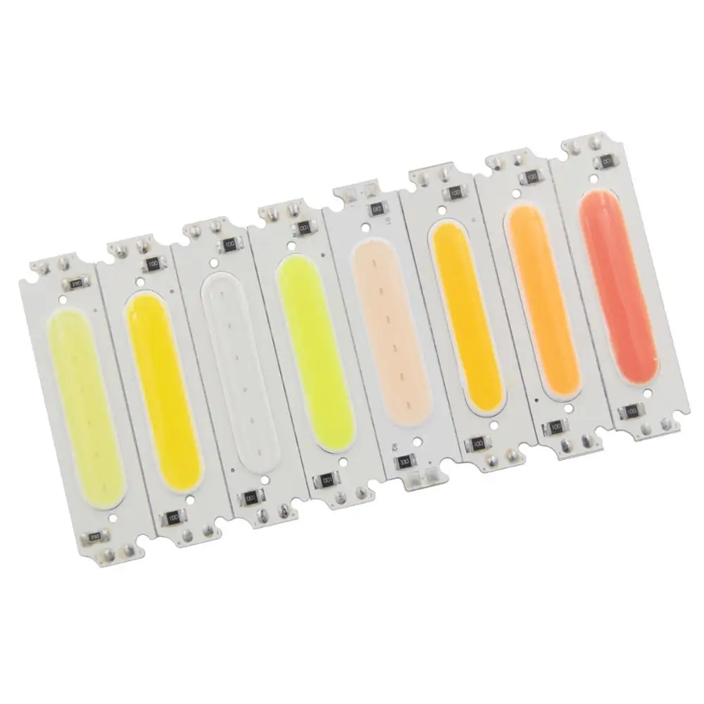 [ALLCOB] Производитель 60 мм 15 LED COB полоса источник света чип moudle светодиодные лампы 12