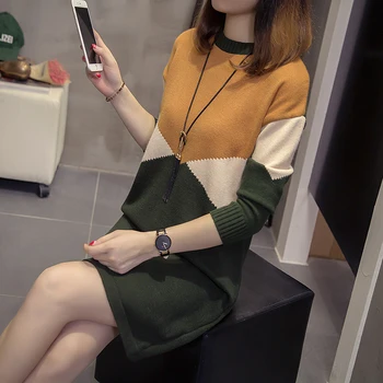 

9855# Autumn Korean Fashion Knitted Maternity Nursing Sweaters Shirts Breast Feeding Clothes for Pregnant Women Pregnancy Tops