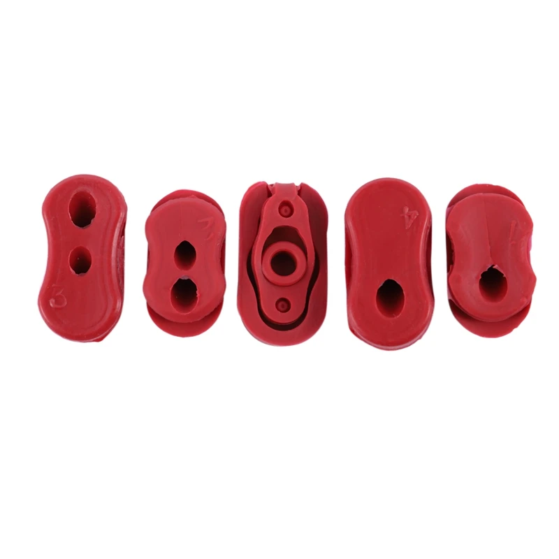 

For Xiaomi M365 Electric Scooter Parts Charging Port/Pole Hole/Tail Light Power Line/Waterproof Rubber Plug,5Pcs