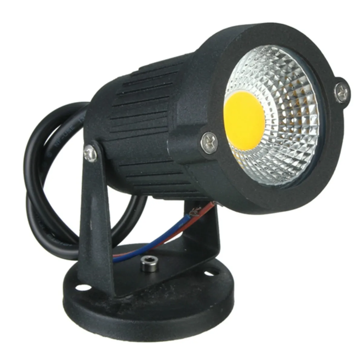Goedkoop Smuxi Outdoor Tuin LED Landschap Licht 5 w Gazon Lamp Spotlight AC 85 265 v Waterdichte Landschap Warm Wit groen Rood Spot Verlichting