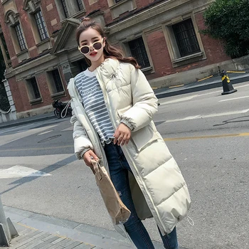 

Fashion winter Long jacket women 2018 casual winter Coat women black women Parka 2018 casaco feminino jaqueta feminina m-xxl