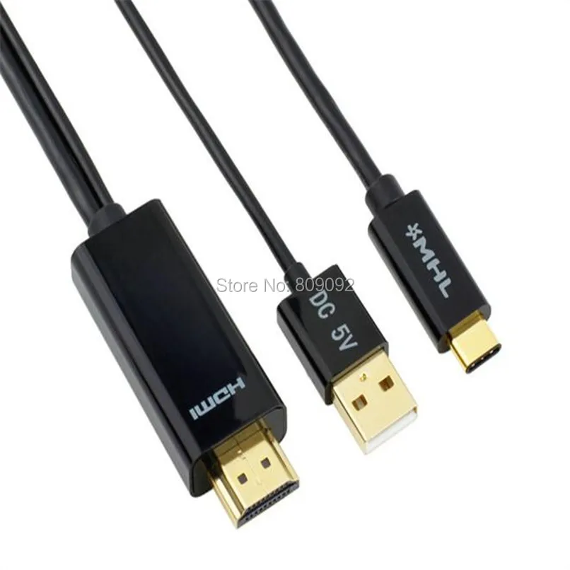 

MHL USB 2.0+USB 3.1 Type C to HDMI 1080P HDTV Cable Adapter for LeTV