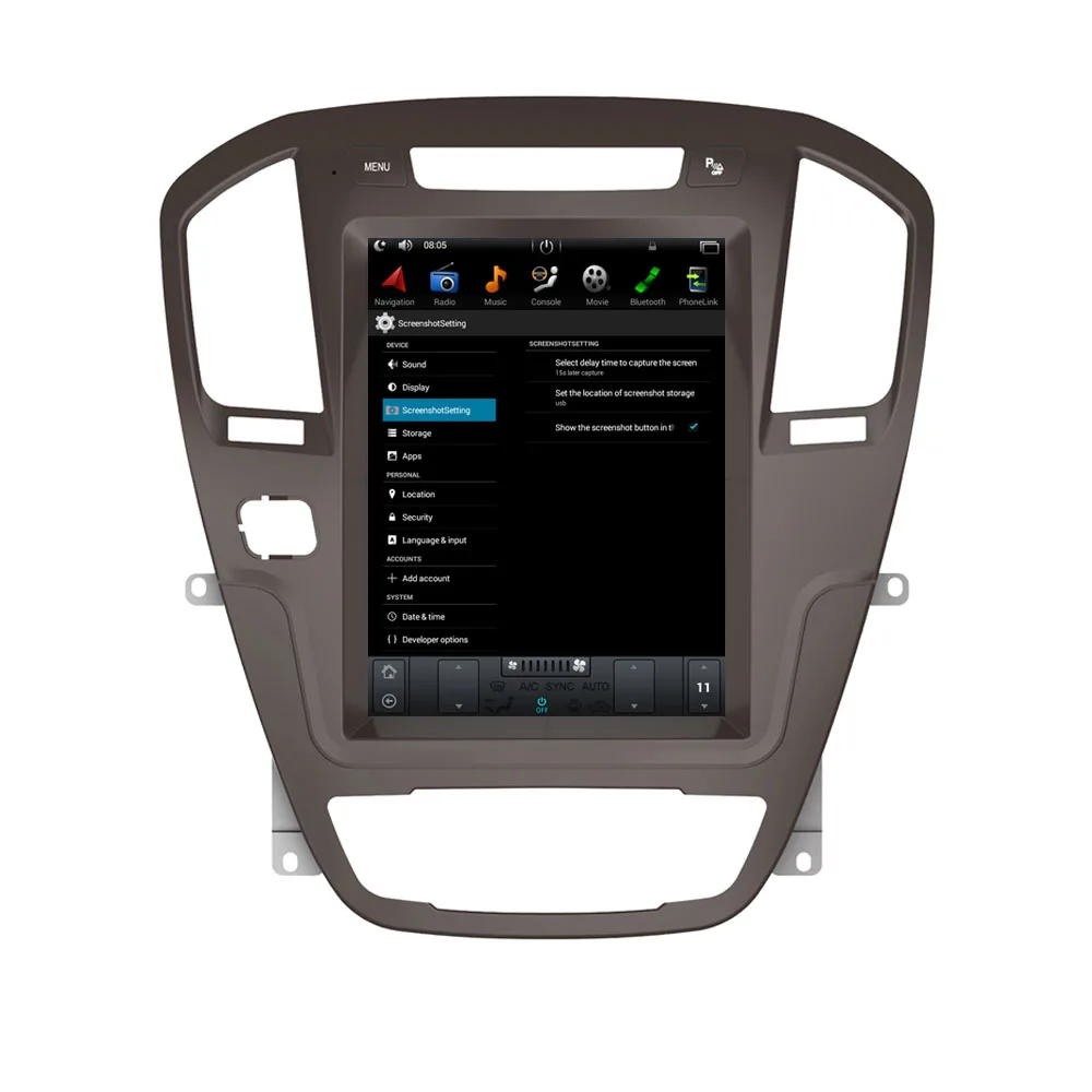 Flash Deal 10.4" Tesla Type Android Fit Buick Regal 2009-2013/Opel Insignia 2009-2013 Car DVD Player Navigation GPS Radio 2