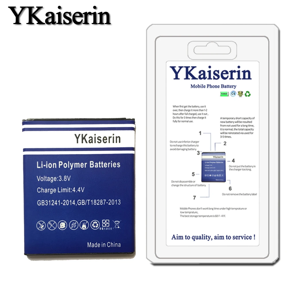 YKaiserin батарея EB425161LU 1500 мАч для Samsung Galaxy S3 Mini I8190 I699 Ace 2 I8160 S7562 S7562I S7568 I8190N S7560 (M)