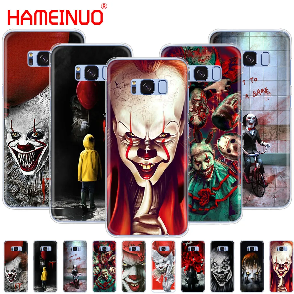 

HAMEINUO The Clown Horror IT cell phone case cover for Samsung Galaxy E5 E7 Note 3,4,5 8 ON5 ON7 grand G530 2016