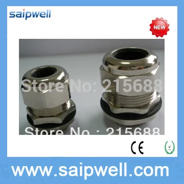 

Saipwell NEW PG TYPE METAL CABLE GLAND CONNECTOR TERMINAL BOX USE ,COMBINER BOX USE type PG21
