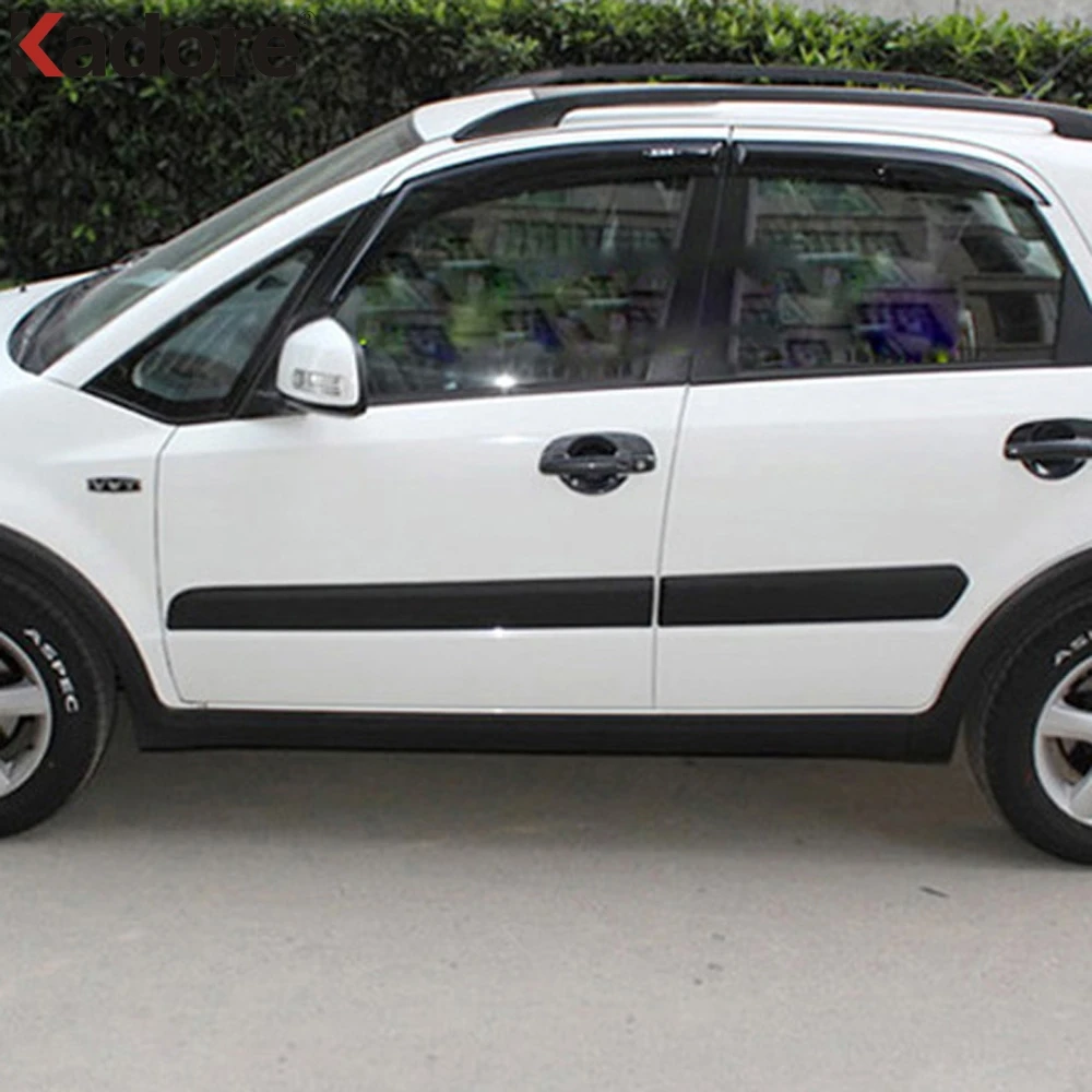 Fit For Suzuki SX4 2007 2008 2009 2010 2011 ABS Plastic Rubber Side Door Body Car