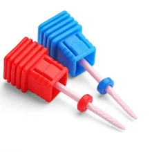 1 шт. розовый Caremic фреза для ногтей фреза пилка для маникюра Электрический Роторный педикюрный станок оборудование-гвоздь для удаления заусенцев