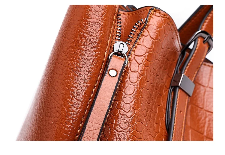 Mulher bolsas de couro genuíno sacos para