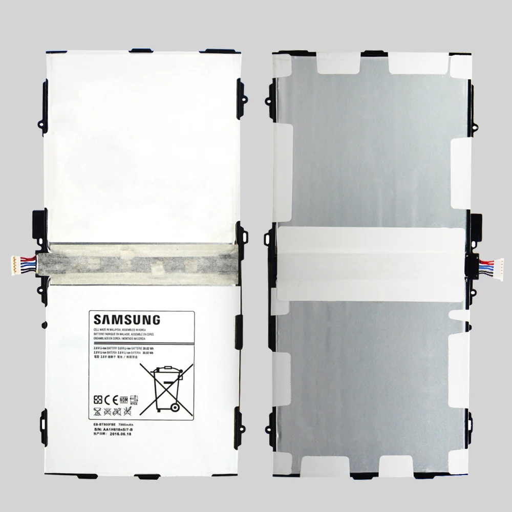 Планшет samsung, аккумулятор EB-BT800FBE для samsung Galaxy Tab S 10," SM-T800 T801 T805 T807 T807A T807P 7900 мАч