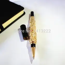 Дракон золотой цвет металла Pen отличное качество 80 г/шт. знак ручка специальное подарок для босса топ популярных продажи Уникальный