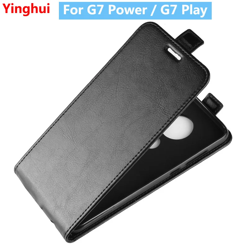 

Business Vertical Flip Leather Phone Case for Motorola Moto G7 Power Luxury Card Slot Cover Cases for MOTO G7 Play G7 Plus