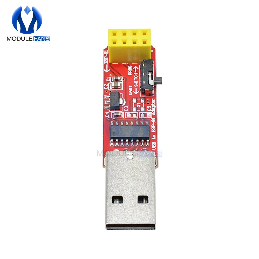 DC 3,3 В USB к ESP8266 ESP-01 WiFi адаптер модуль CH340 CH340G USB к ttl драйвер Серийный беспроводной Wifi модуль для Arduino 300 мА