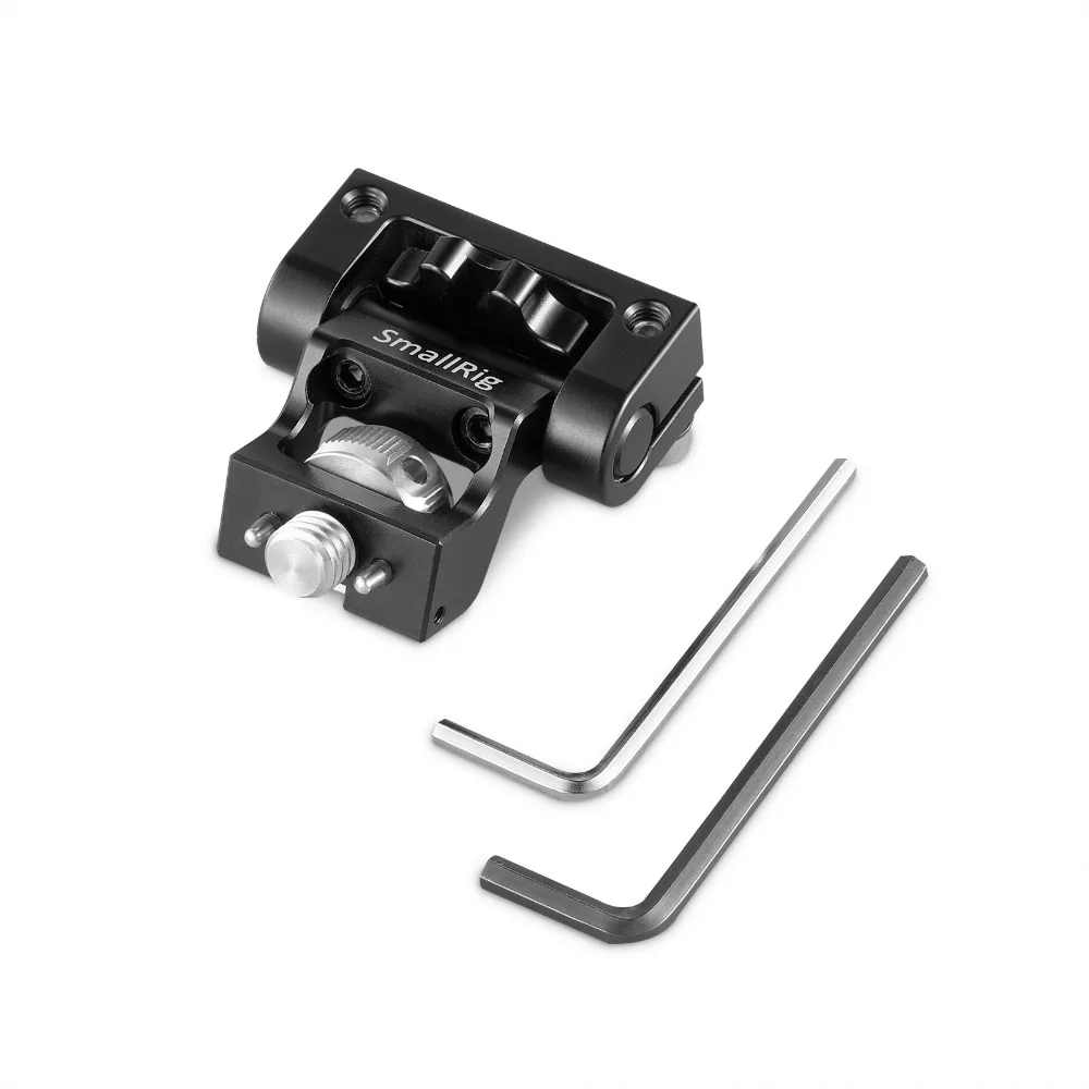  SmallRig Dual Camera Monitor Holder EVF Support Mount Swivel Monitor Mount with Arri Locating Pins 