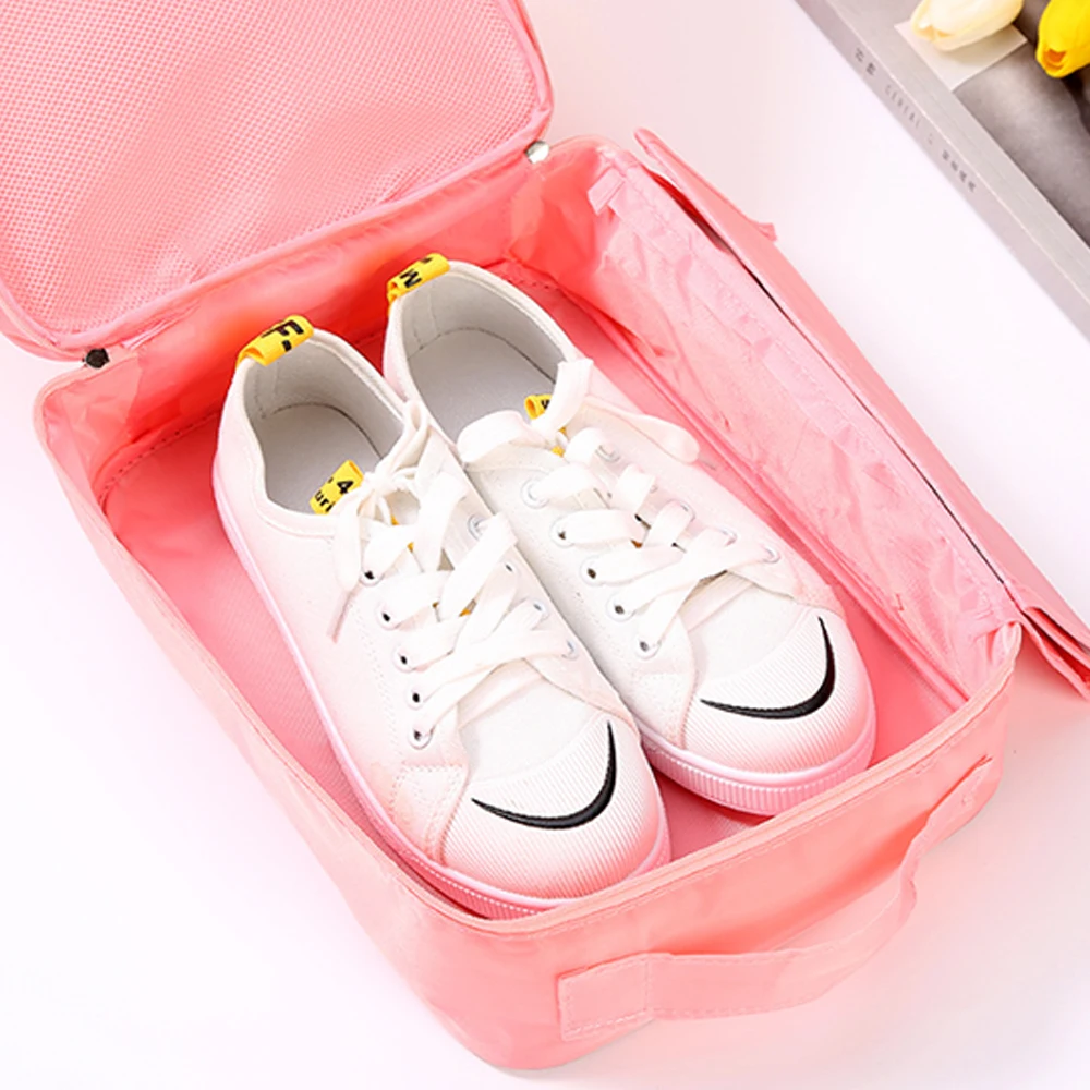 Double Layer Travel Shoes Organizer Bag Tote Pouch Underwear Bra Socks Storage | Дом и сад
