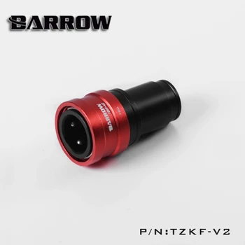 

Barrow TZKF-V2 black silver water cooling fittings sealing quick coupling Famale connector