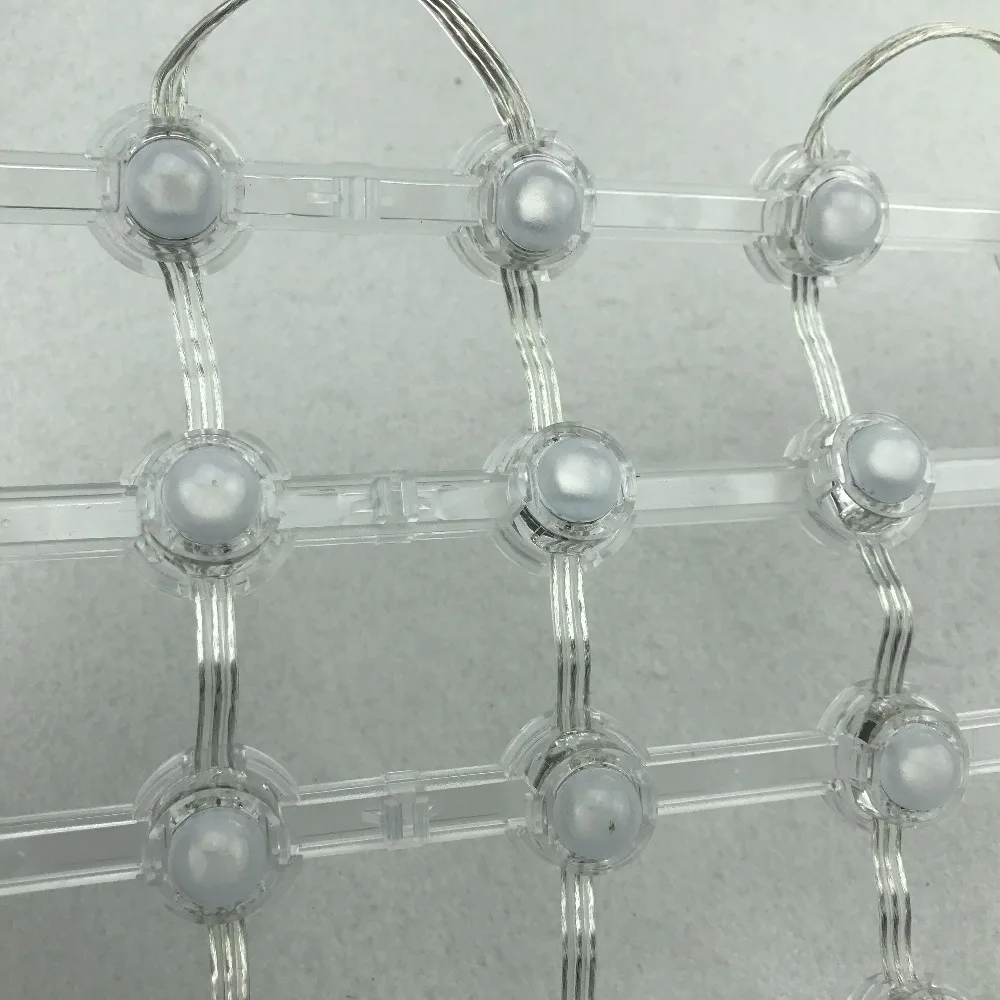 55 мм pitch DC5V WS2811 IC диаметр 20 светодиодная матрица пикселей Класс IP68 Размер: 24 * 12 (126