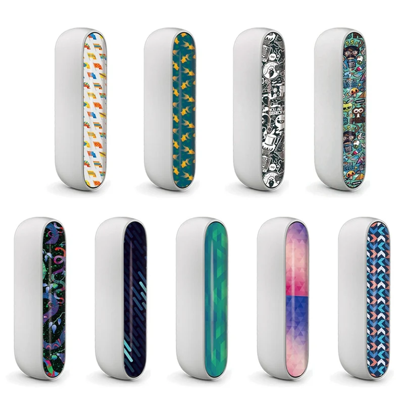 

9 Colors PVC Material 3M Printing Label Sticker Side Cover For Iqos 3