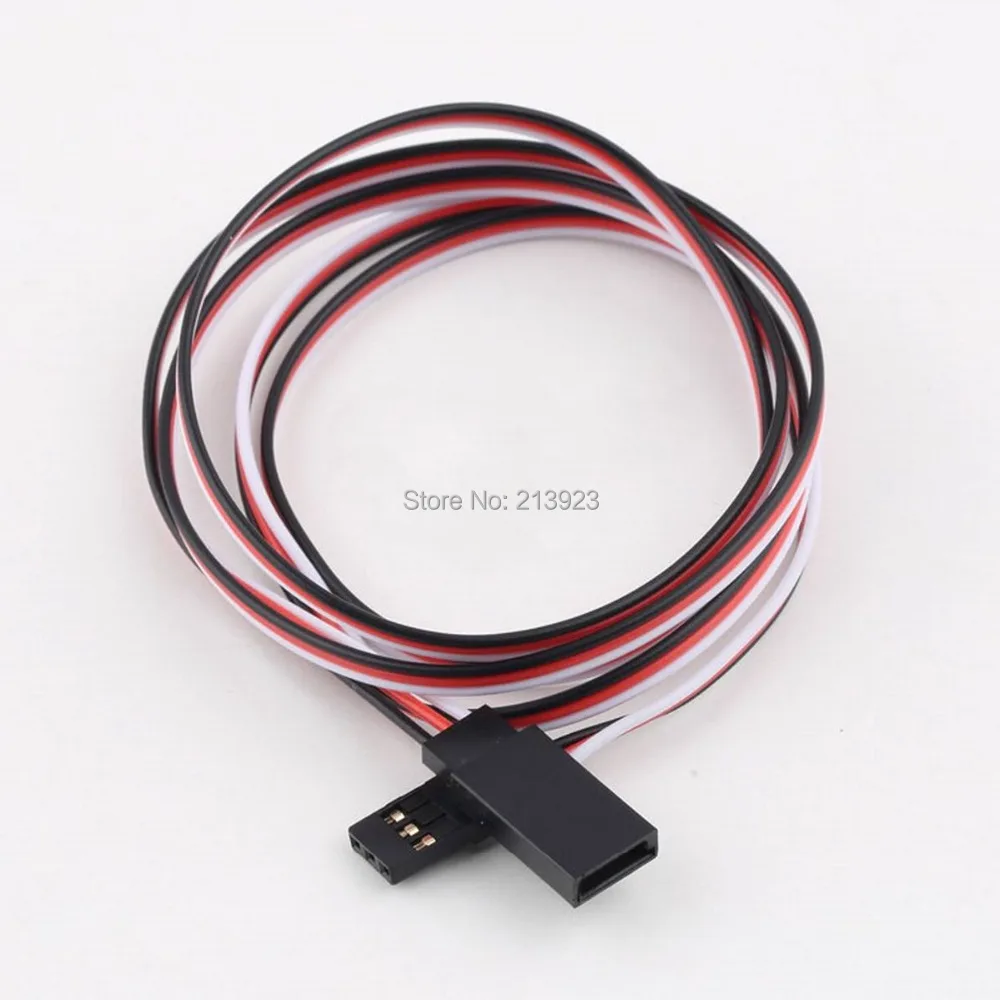 

Lot=10Pcs 50cm 3pin Male to Female Servo Extension Cord Lead Wire Cable - Helicopter Airplane Car Truck