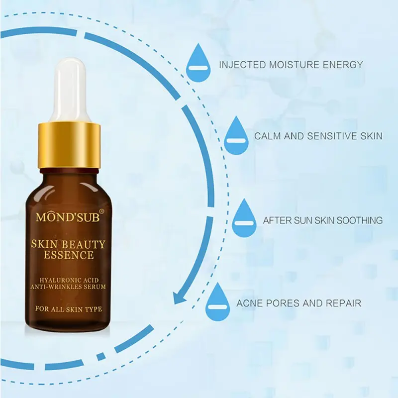 spesifikasi Terbaru Lembab Perbaikan Esensi Embun Serum Pelembab Whitening Pori pori Ketat Tender Mencerahkan Kulit Minyak Kontrol Keajaiban Cahaya