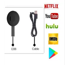 Новейший WiFi ТВ экран дисплей HD зеркальный ключ Miracast приемник mirascreen