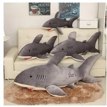 Чучело 75 см серый плюшевая игрушечная Акула кукла подушка w3064