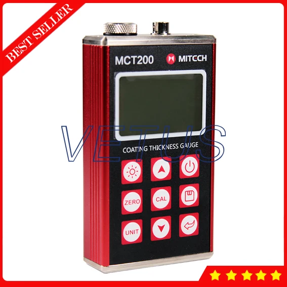 Cyfrowy farba miernik grubości lakieru Tester miernik z indukcji magnetycznej prądów wirowych zasada pomiaru MCT200 tanie i dobre opinie MiTeCH (0~1250)um depends on probes maximum 10mm for the probe F10 0 1um + -(3 H+1)um 4 digital LCD with EL backlight Cyfrowy farba miernik grubości lakieru Tester miernik z indukcji magnetycznej prądów wirowych zasada pomiaru MCT200 tanie i dobre opinie MiTeCH (0~1250)um depends on probes maximum 10mm for the probe F10 0 1um + -(3 H+1)um 4 digital LCD with EL backlight