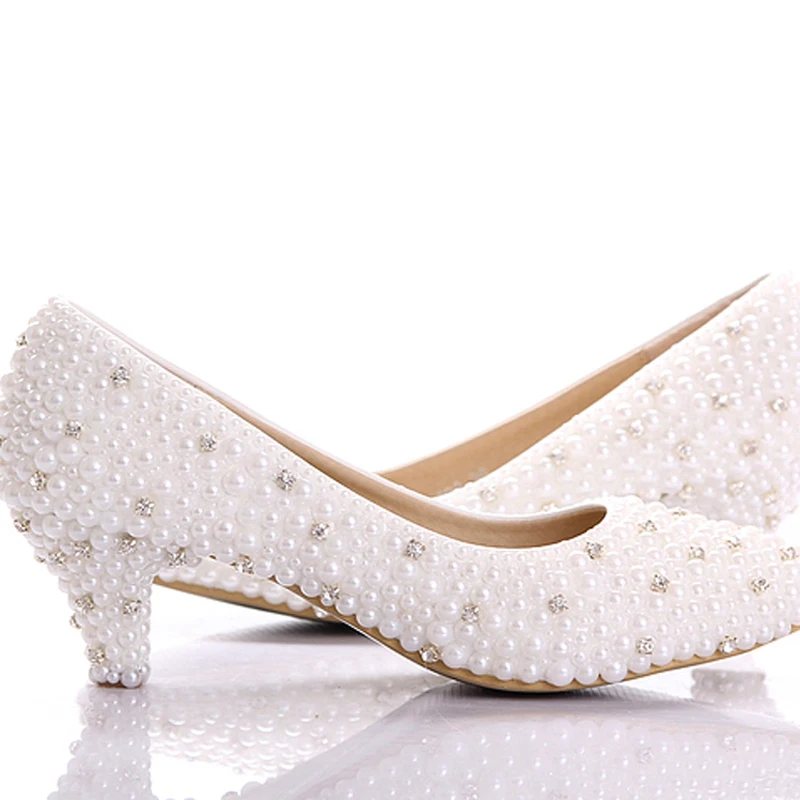 chaussure mariage talon large